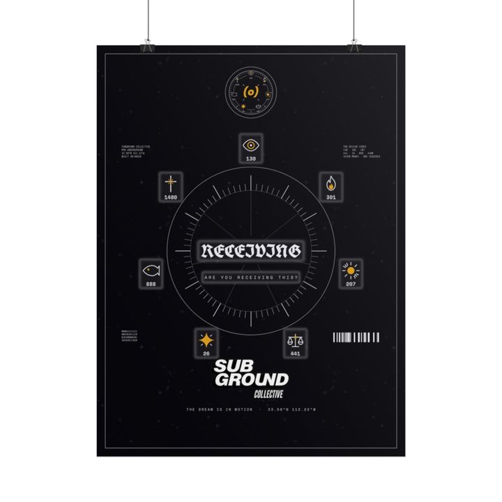 ARE YOU RECEIVING THIS? Poster · Descend