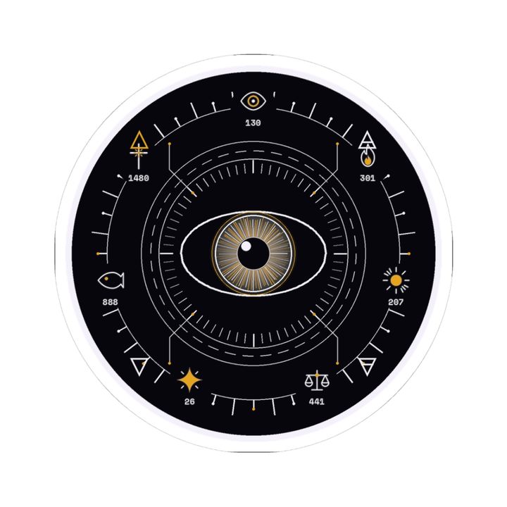 DESCEND Eye Sticker