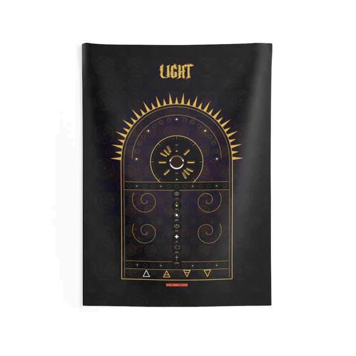 LIGHT 207 Gold Gate Tapestry · The Codex