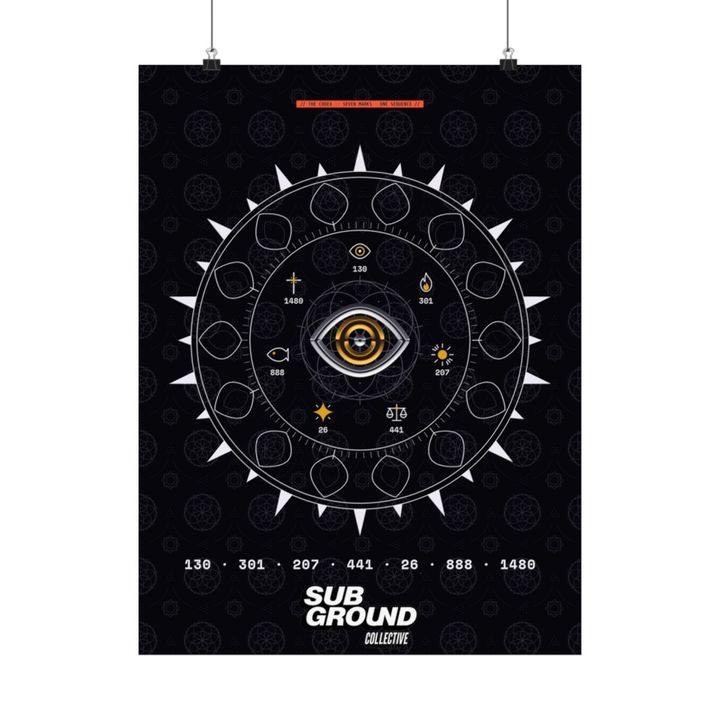 SEVEN MARKS Poster · The Codex